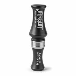 JARGON LOUD MOUTH SINGLE REED DUCK CALL BLACK_SILVER