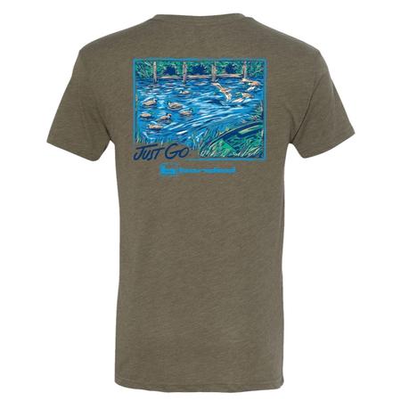 BANDED RIVER COLORS S/S TEE