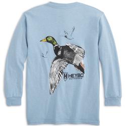 HEYBO COMMITTED L/S TEE SKY_BLUE